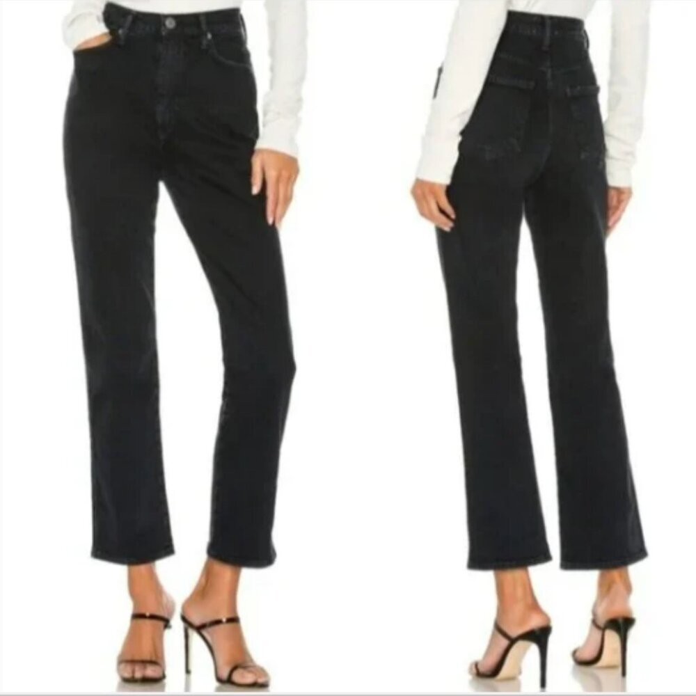 Agolde Pinch Waist High Rise Kick Jeans in Realm size 27